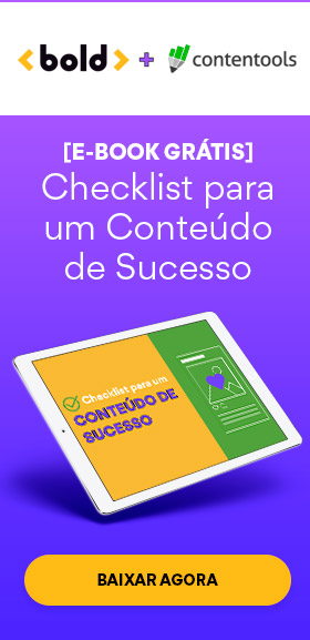 Checklist de conteúdo